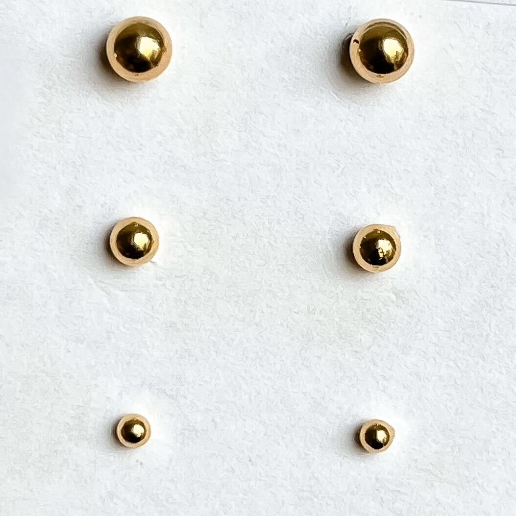 Trio Ponto de Luz – Banhados a Ouro 18K - Imagem 5