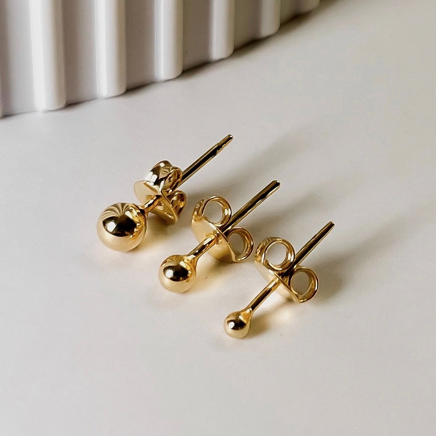 Trio Ponto de Luz – Banhados a Ouro 18K - Imagem 4