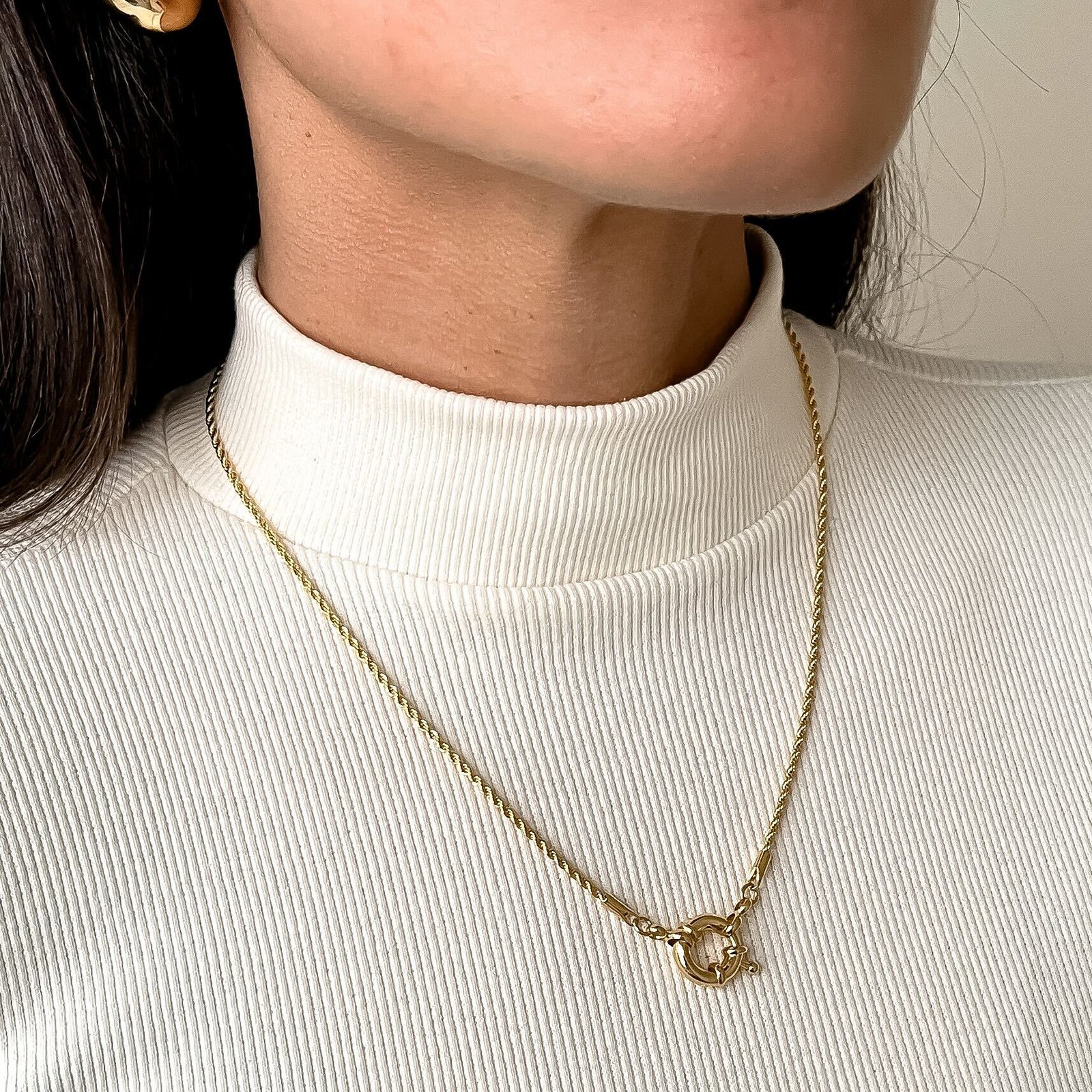 Colar Luna – Banhada a Ouro 18K